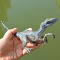 Miniatyrbild 5 av 7: Simuleringsdjurfigur för barn Realistisk Jurassic Dinosaurievärld Modell Leksak Raptor Födelsedagspresent För Pojkar Pedagogisk Raptor