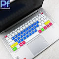 Pikkukuva 1 / 11: Näppäimistön suojat Lenovo IdeaPad YOGA Slim silikoniselle kannettavan tietokoneen näppäimistön suojukselle candyblue
