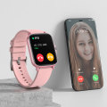 Miniatyrbillede 4 af 4: Plus 1,69 tommer Smart Watch Mænd Pulsmåler IP67 Vandtæt Smartwatch GTS2 GTS 2 til Android iOS Telefon Pink