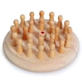 Pikkukuva 2 / 4: Oulensy Lastenjuhlapeli puusta Memory Match Stick -shakkipeli-Spa-palikka Lautapeli Opettavainen väri Kognitiivinen kyky Lelu lapsille