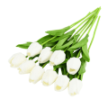 Miniatyrbilde 5 av 11: 10 stk. Tulipaner Kunstige Blomster Ekte Berøringsfølelse Kunstig Bukett Fake Blomst for Bryllupsdekorasjon Blomster Hjem Hagedekor Mix1