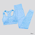 Miniatyrbild 7 av 11: Yoga Set Träningskläder Sportkläder Gym Kläder Fitness Leggings Toppar För Kvinnor summer set gray M