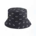 Miniatyrbilde 6 av 9: Morsom Anime Tegneserie Bøttehatt Reversibel Fiskerhatt Unisex Street Hip Hop Flat Cap Fiske Bob Hatt 2 One Size