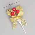Miniatyrbillede 1 af 11: Julekage Dekorativ Indsættelse Græsring Blade Sika Hjort Juletræ Gavepose Fødselsdag Bagning Leaf No. 7