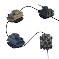 Miniatyrbillede 4 af 11: Magiske spor legetøj induktiv tank bil model bil robot pingvin følger linje du tegner intelligens udvikling børnelegetøj two pen