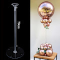 Miniatyrbillede 1 af 11: 7/11/19 Rør Ballonholder Balloner Stativ Søjle Konfetti Ballon Børnefødselsdag Baby Shower Bryllupsdekoration Forsyninger 1set 70cm stand