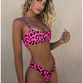 Miniatyrbillede 9 af 11: Pigebadedragt Chic Farve Sexet Damebadetøj Red leopard print L