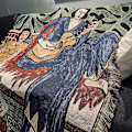 Miniatyrbild 2 av 11: Lediga Filtar Matta Dekoration Gitarr kvinna Matisse Matta Soffa Fritidsmatta Enkel Tapestry Sofffilt Överkast Good at snaps 125X150cm