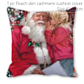 Miniatyrbild 1 av 11: Jultomten Jul Dörrmatta Kuddfodral Juldekorationer för Hemmet 2023 Navidad Ornament Julgransprydnader Nyårspresenter Pillowcase - 037