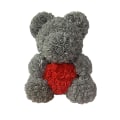 Miniatyrbillede 9 af 11: 40 cm Rosebjørn Hjerte Kunstig Blomst Rose Teddybjørn Til Kvinder Valentinsdag Bryllup Fødselsdag Julegave Red 25CM