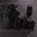 Miniatyrbild 2 av 11: Kameralinsväska Neopren Vattentät Mjuk Videokameralinsväska Fodral För Canon Sony för De Flesta Digitala Systemkameror As photo L
