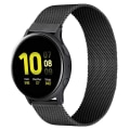 Miniatyrbilde 6 av 11: 20mm 22mm magnetisk rem For Samsung Active 2 40/44mm Gear S3 armbånd Huawei GT/GT2/2e Galaxy watch 3/4 Classic 45/42mm reim Silver 20mm watchbands