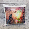 Miniatyrbilde 1 av 5: DIY Dekorative Puter For Sofa Moderne Bilde Tilpasning Putetrekk Fargeskiftende Glitter Paljetter 40*40 400mm*400mm as picture2