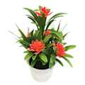 Miniatyrbillede 3 af 11: Kunstige planter Bonsai Træ Simulation Potteplanter Fake Blomster Bord Pottepynt Boligindretning Hotel Have C5 Red