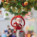 Miniatyrbilde 6 av 11: 2023 Juletrepynt Flygende Drage Ornament Drage Nøkkelring Vindusdekor Akryl Drage Festdekorasjon Tilbehør Gaver C-c One Size