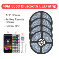 Miniatyrbild 9 av 11: LED Strip Ljus RGB 5050/SMD2835 Flexibel Ribbon DIY Led Ljus Strip RGB Tejp Diod DC 12V bluetooth Julbelysning WS2811 5M 0 - 5W