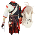 Miniatyrbild 7 av 7: Anime Genshin Impact Kaedehara Kazuha Cosplay Halloween Party Kläder Kostym A3 Only Costume XS