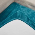 Miniatyrbillede 4 af 11: Velour Sofabetræk til Stue Plys Hyndebetræk Tykt Jacquard Ensfarvet Blødt Strækbart Sofabetræk Møbelbeskytter Pink Plus M-1pc