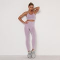 Miniatyrbild 10 av 11: Yoga Set Träningsdräkt Dam Träningskläder Sportkläder Fitness Set Wineredbraset M