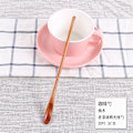 Pikkukuva 7 / 7: Japanilaistyylinen pitkäkahvainen kahvilusikka, luova puinen astiasto, sekoitustanko, maitotee, maito, hunaja, pieni puulusikan valmistaja Log fine handle wireless spoon
