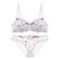 Miniatyrbilde 2 av 6: Varsbaby Sexy Blomsterblonde Undertøy Dame BH-sett Red 34D