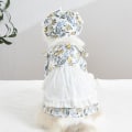 Miniatyrbild 6 av 7: Husdjurskläder Hundkläder Husdjurskjol Kattkläder Maid skirt-Blue M