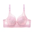 Miniatyrbilde 5 av 7: BH-er for Kvinner Blonde Sexy Bralette Transparent Bøyletopp BH Push Up BH Black 38/85C