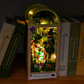 Miniatyrbild 3 av 9: Nytt Handgjort DIY Husmodell Leksak Kreativt Bokstöd Julklapp TC38 Christmas BOOK