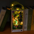 Miniatyrbilde 3 av 9: Nytt Håndlaget DIY Husmodell Leke Kreativ Bokstøtte Julegave TC35 Firefly Forest