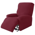 Miniatyrbild 10 av 11: Polar Fleece Fåtöljöverdrag Delad Relax Allomfattande Lazy Boy Stolskydd Vilstol Enkel Soffa Överdrag Fåtöljöverdrag A3 Recliner Cover