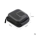 Miniatyrbillede 1 af 5: Til Gopro5 6 7 Osmo Action Kamerataske Mini Opbevaringstaske GoPro Tilbehør Pu Taske Semi-closed zipper