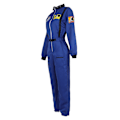 Miniatyrbilde 5 av 11: Astronaut Kostyme Menn Halloween Kostyme for Kvinner Jumpsuits Astronaut Dress Voksen Cosplay Kostymer women silver L