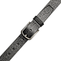 Miniatyrbild 3 av 11: Bälte Herr Mode Casual Dekoration Jeans Rem Utomhus Legering Spänne Brett Bälte Herr 9001-Black Length 120 width 3.8