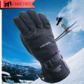 Miniatyrbild 4 av 8: Skidhandskar Herr Dam Snowboardhandskar Snöskoter Motorcykel Vinterhandskar Vindtäta Vattentäta Unisex Snöhandskar Black L