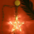 Miniatyrbilde 11 av 11: LED Juledekorasjonslys Vindus-sugekopp Lys Klokke Juletre Elg Julearrangement Feststemningslys Christmas tree