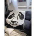 Miniatyrbilde 11 av 11: Uformelle tepper, teppedekorasjon, gitar, kvinne, Matisse-teppe, sofa, fritidsteppe, enkelt billedvev, sofateppe, pledd Starry sky 125X150cm