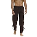 Pikkukuva 8 / 11: Merirosvohousut miehille Renaissance keskiaikainen viikinki asu kiristysnyörilliset shortsit Halloween aikuisten cosplay Army Green M