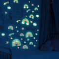 Pikkukuva 4 / 5: Sateenkaari Fluoresenssitarra 1 Setti Koristeellisia Seinäkoristeita