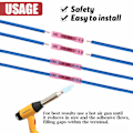 Miniatyrbilde 3 av 5: 100 STK 22-16 AWG Krympestrømper Vanntette Fullt Isolerte Skjøte Elektriske Ledningskoblinger Sett Sortiment Rød Blue 50PCS