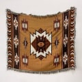 Miniatyrbillede 9 af 11: Afslappede Tæpper Tæppe Dekoration Sol Tæppe Tæppe Sofa Fritid Tæppe Enkelt Tapestry Sofa Tæppe Kastetæpper XT07-2 130X150CM