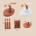 Miniatyrbild 8 av 8: Protetisk Fake Finger Händer Modell För Nagelteknik Övningar Målningsverktyg Träning Manikyr För Nybörjare Övningsutrustning Brown