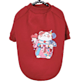 Pikkukuva 7 / 8: Talvinen T-paita pienille koirille More than every year (red) M