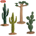 Miniatyrbillede 4 af 11: Mikro Landskab Plante Dekoration Simulation Kaktus Baobab Æbletræ Stenhave Sandbord Scene Dekoration Træmodel M-101 ancient tree