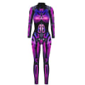 Miniatyrbillede 7 af 11: Robot Punk Jumpsuit Catsuit Sexet Cosplay Kostumer Zentai Halloween Bodysuit til Kvinder 7 M