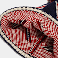 Miniatyrbild 3 av 4: Flaggmössa Halsduk Handskar Tredelat Set Vinter Utomhus Varm Mössset Five-pointed star three-piece set