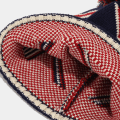 Miniatyrbilde 3 av 4: Flagg Lue Skjerf Hansker Tredelt Sett Vinter Utendørs Varmt Luesett Five-pointed star three-piece set