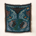 Miniatyrbild 1 av 11: Sofffilt Tapestry Bohemisk Filt Fritidsfilt Överdrag Filt Tofsfilt Soffhandduk Trådfilt Sofföverdrag Filt XT07-5 130x150