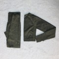 Miniatyrbild 7 av 11: Yoga Set Träningskläder Sportset Gymkläder Träningsoverall Högmidjade Leggings För Kvinnor khaki green set M
