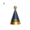 Miniatyrbillede 1 af 11: Børnefødselsdagshat Guld Paillet Fødselsdagshuer Prins Prinsesse Krone Fødselsdagsfest Dekoration Søde Kaninhatte Baby Shower Gaver Style  9
