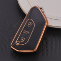 Miniatyrbild 6 av 8: TPU Bilnyckelskydd För Golf 8 TPU Skal Nyckelskydd För Skoda Octavia A8 MK4 Mk8 2020 2021 Seat Leon Mk4 Cupra Formentor Bilnyckel White